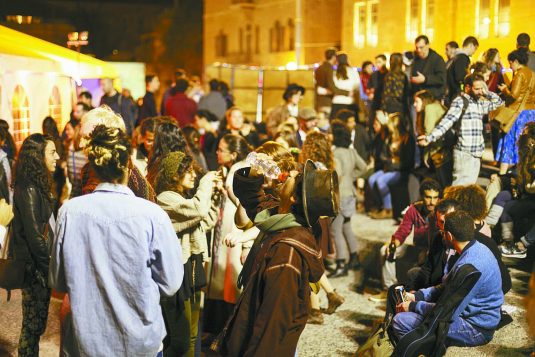 מרכז העיר ירושלים: פסטיבל התרבות 'שאון חורף' יוצא לדרך