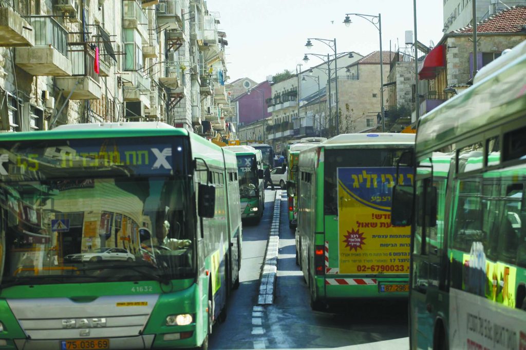 רחוב אגריפס ירושלים. צילום: תומר אפלבאום