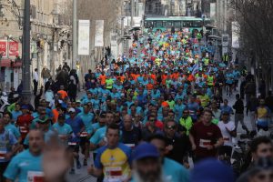 מרתון ירושלים 2017 (צילום: פלאש 90)