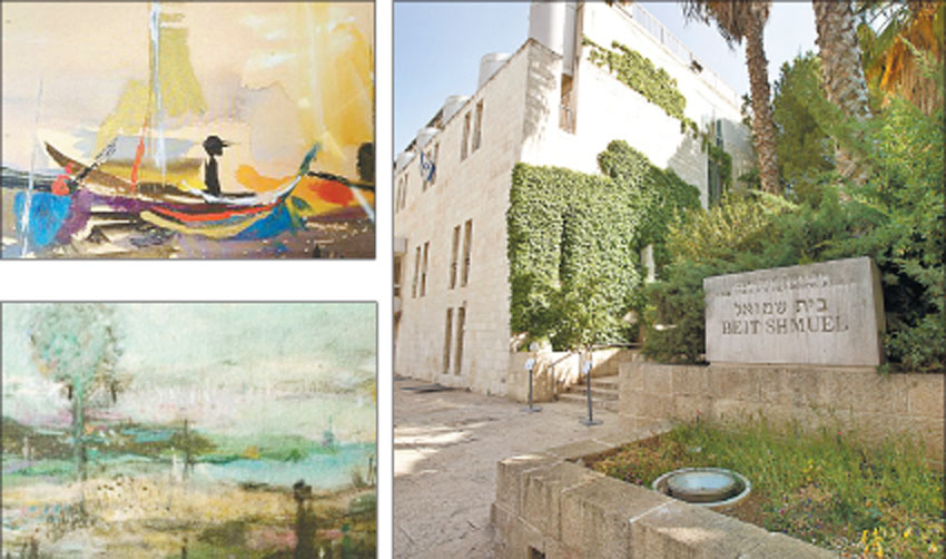 בית שמואל: תערוכה של האמן הירושלמי מוטקה בלום