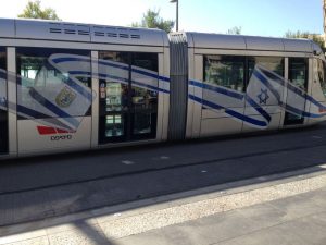 הרכבת הקלה לרגל יובל ליום ירושלים (צילום: יעלה גדעון)