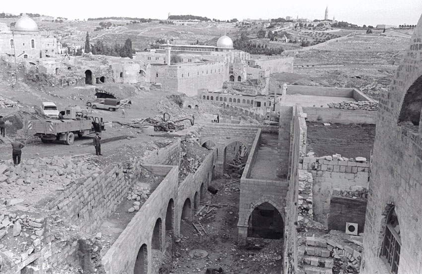 ירושלים, 1967 (צילום: זאב רדובן ארכיון הצילומים של קק"ל)