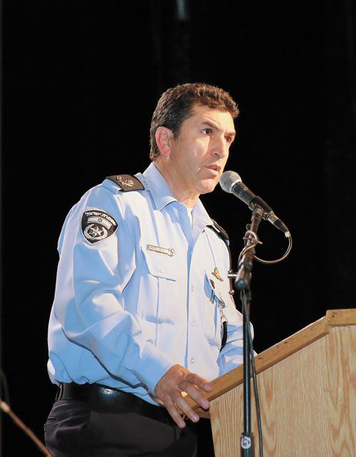 מפקד משטרת ירושלים ניצב יורם הלוי (צילום: ארנון בוסאני)