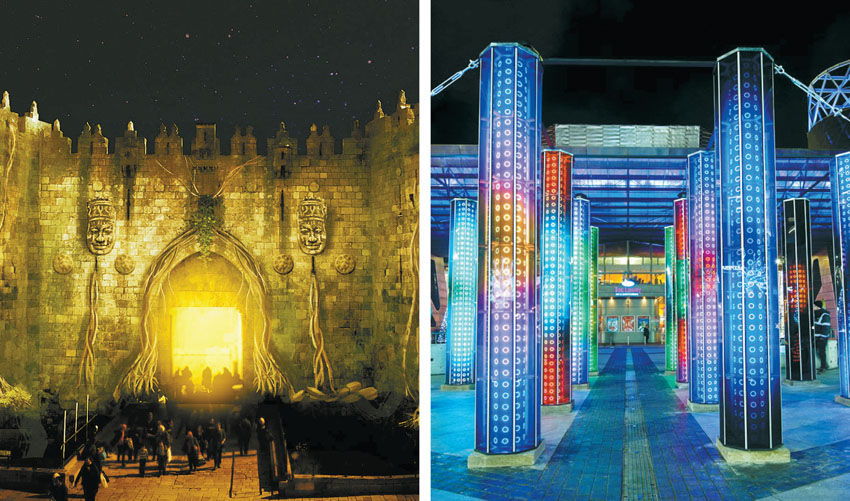 פסטיבל האור בעיר העתיקה: מסלול אחד, למעלה מ־30 מיצגים