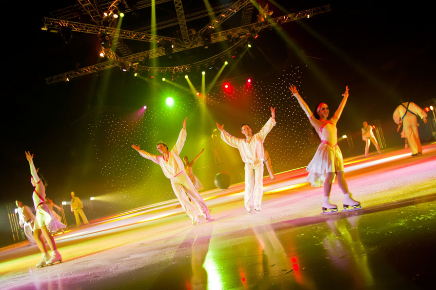 מופע Cirque de Glace (צילום: יח"צ חו"ל)