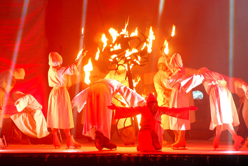אייסלנד בארנה - מופע Cirque de Glace (צילום: יח"צ חו"ל)