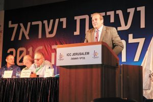 הרב יחיאל אקשטיין, ועידת ישראל לרפואה 2016 (צילום: ארנון בוסאני)