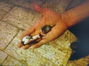 המפתחות שבעזרתם לפי החשד הצעיר פרץ לצ'יינג' (צילום: דוברות המשטרה)