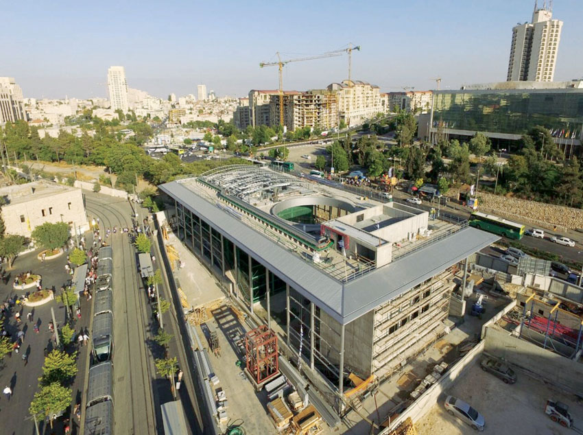 תחנת הרכבת החדשה (צילום: באדיבות רכבת ישראל)