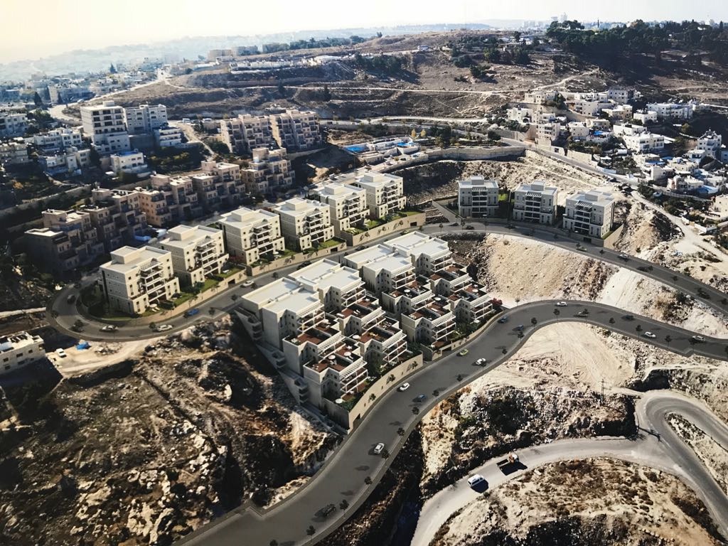 תוכנית הבנייה בשכונת נוף ציון (הדמיה: דוברות עיריית ירושלים)