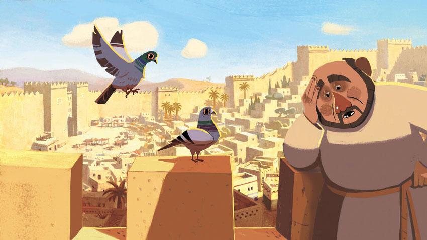 סרט האנימציה "אגדת המלך שלמה" (צילום: אולפני סנובול ירושלים)