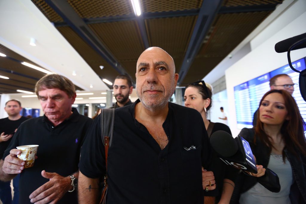 ניסו שחם, בעת הכרעת הדין בבית משפט השלום בתל אביב (צילום: מגד גוזני)