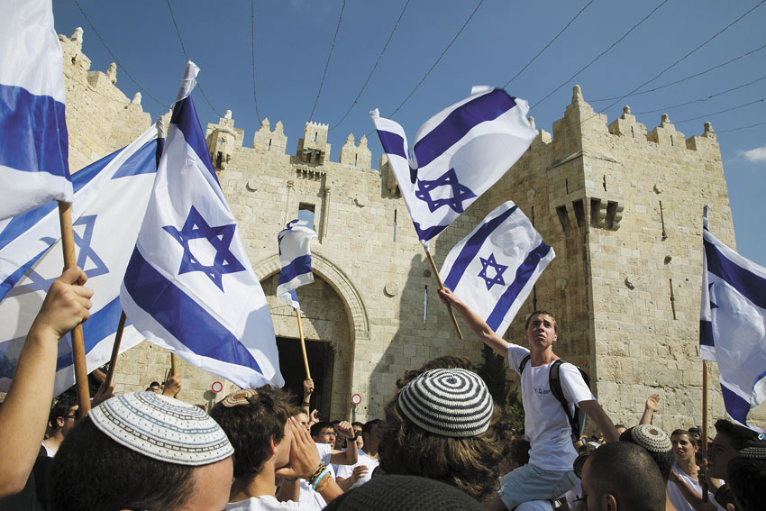 אירועי יום ירושלים בשנה שעברה (צילום: אוליבייה פיטוסי)