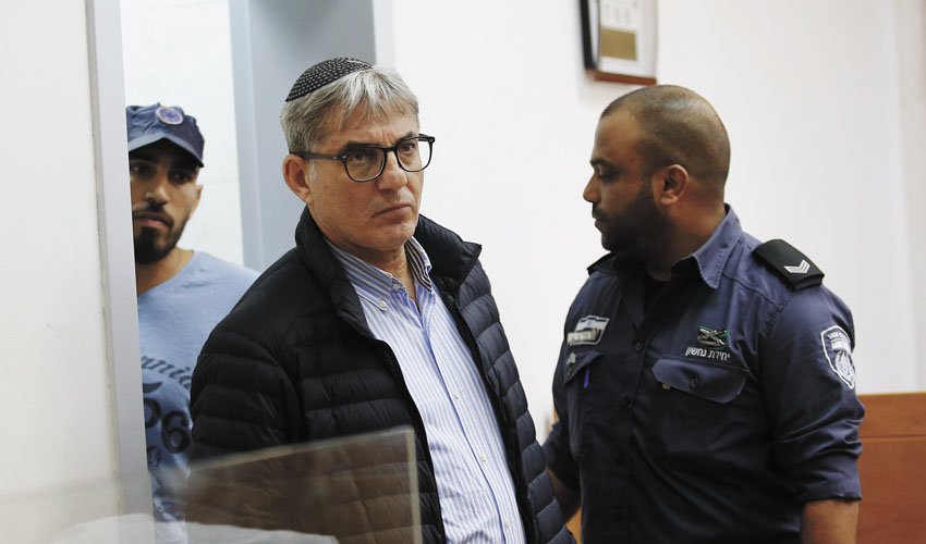 מאיר תורג'מן, בעת מעצרו (צילום: מגד גוזני)