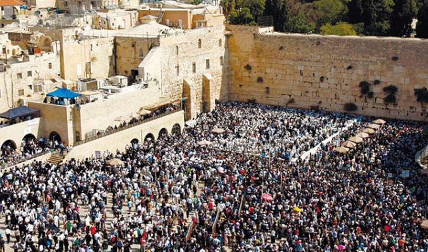 ט' באב בירושלים: אלפי שוטרים בעיר העתיקה