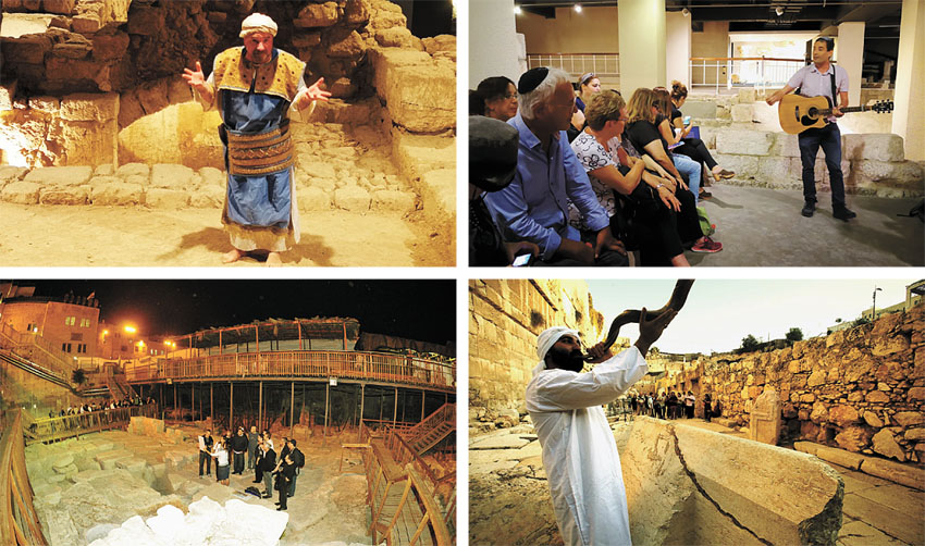 סיורי סליחות בירושלים (צילומים: טל מרום, יוסי זמיר, הקרן למורשת הכותל)