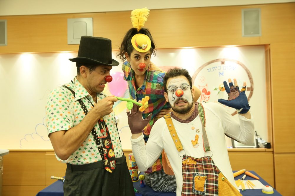 סדנת ליצנים (צילום: ארנון בוסאני)
