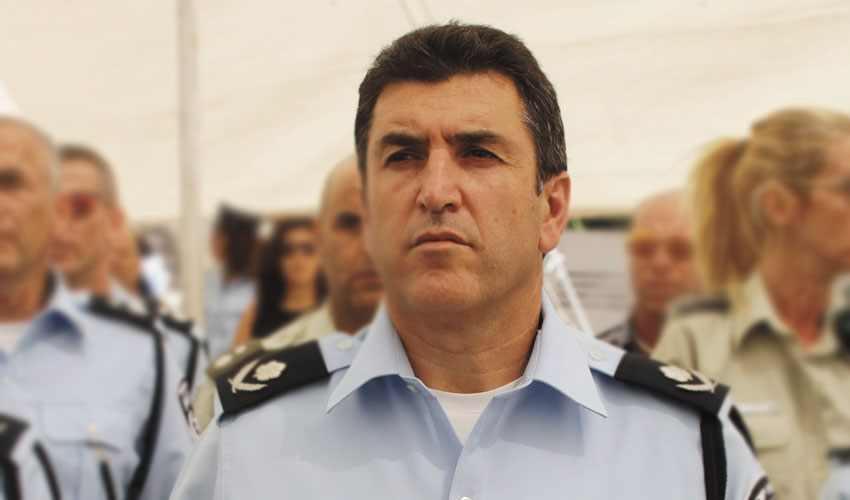 מפקד משטרת מחוז ירושלים היוצא ניצב יורם הלוי (צילום: אוליבייה פיטוסי)