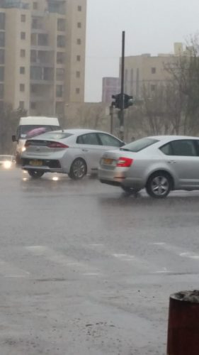 חורף, גשם בירושלים (צילום: פרטי)