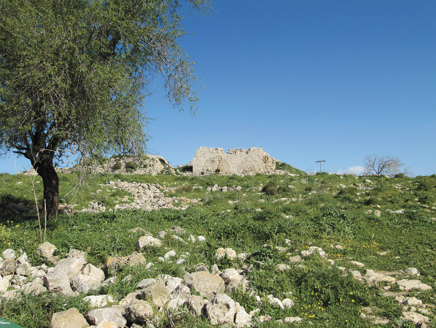 חירבת בורגין (צילום: מועצה אזורית מטה יהודה)