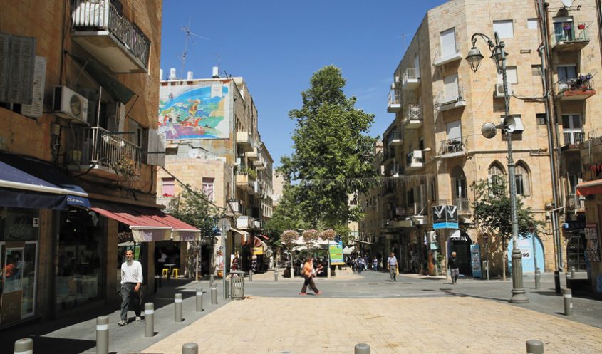 מדרחוב בן יהודה (צילום: ארנון בוסאני)