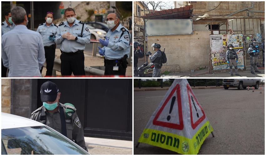 אכיפת סגר הקורונה בחג הפסח – אלפי שוטרים ושוטרות, חיילות וחיילים מתפרסים ברחבי ירושלים