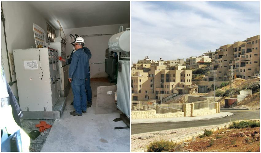 לראשונה – שכונה במזרח העיר חוברה לרשת החשמל הישראלית