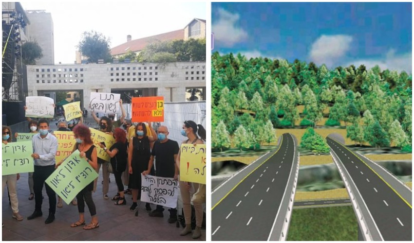 המאבק נגד העבודות להקמת כביש 16: ההסכם מול הדיירים נחשף
