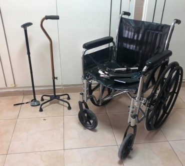 ציוד רפואי להשאלה (צילום: מתוך דף הפייסבוק של עמותת לב חדוה)