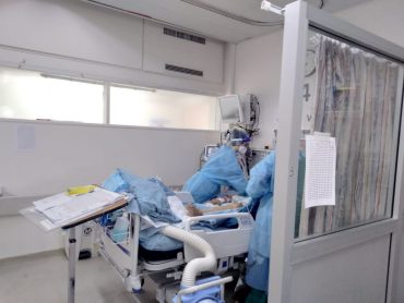 מחלקת קורונה במרכז הרפואי הדסה עין כרם - צילומים דוברות הדסה מאושר לרשת העיר (1)