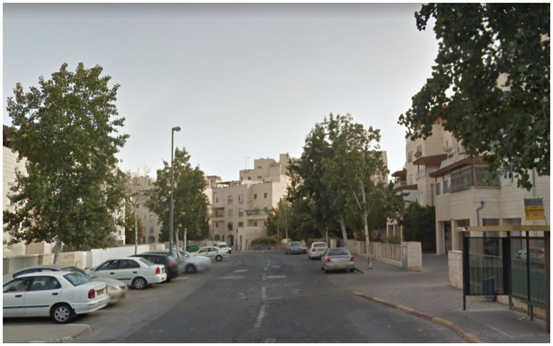 רחוב דב סדן (צילום: גוגל מפות)