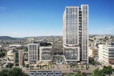 הדמיית פרויקט Ashtrom Comm-U, תלפיות (צילום הדמיה: 3DVISION)