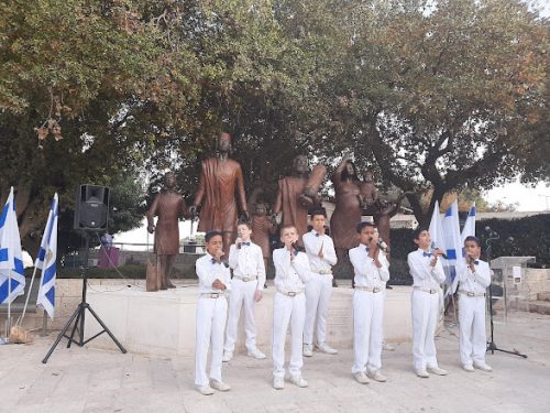 טקס חניכת האנדרטה לציון גירוש יהודי המזרח (צילום: אדם אקרמן)