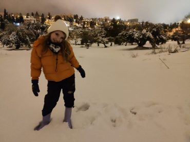 חוגגים בקרית היובל (צילום: ענבר בלוזר שלם)