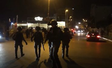 פעילות משטרה בשייח ג'ראח, שוטרים, פעילות מבצעית (צילום: דוברות המשטרה)