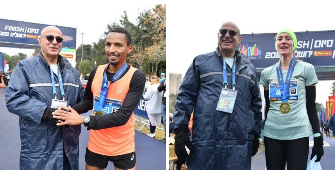 מנצחי מרתון ירושלים: ולנטינה ורסקה ואגזי גואדי; כל הכבישים בעיר פתוחים לתנועה