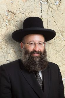 הרב שמואל רבינוביץ (צילום: הקרן למורשת הכותל המערבי)