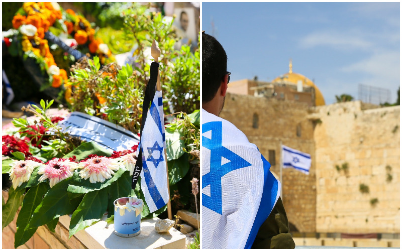 יום הזיכרון בירושלים (צילומים: ארנון בוסאני)
