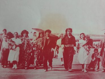 קבוצת עולים מארצות אשור ב 1949(צילום: באדיבות ארכיון הסוהי)