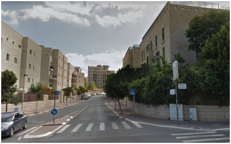 רחוב ישראל אלדד בארנונה (צילום: גוגל מפות)