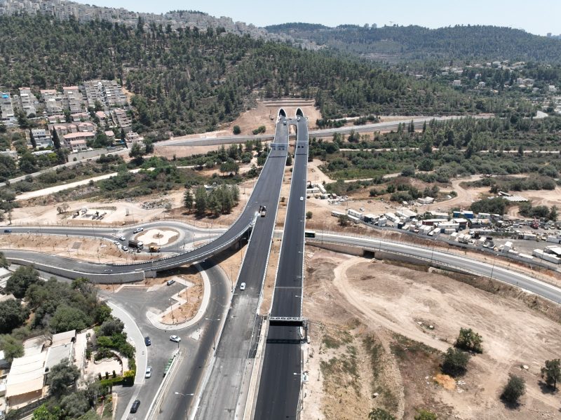 6 ק"מ, 7 גשרים, 4 מנהרות ו-3 מחלפים: כביש 16 נפתח לתנועת כלי רכב