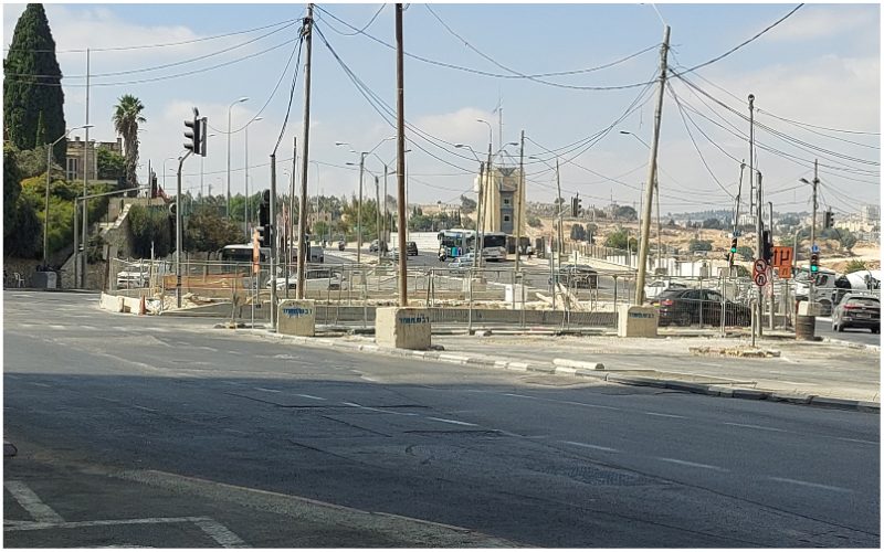 צומת דרך חברון-אשר וינר (צילום: פרטי)