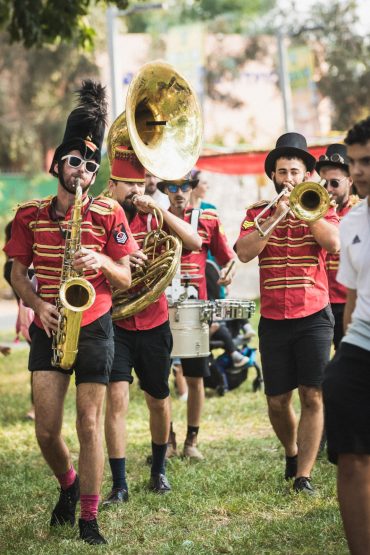 הפנינג בגן סאקר (צילום: ראש חוצות)