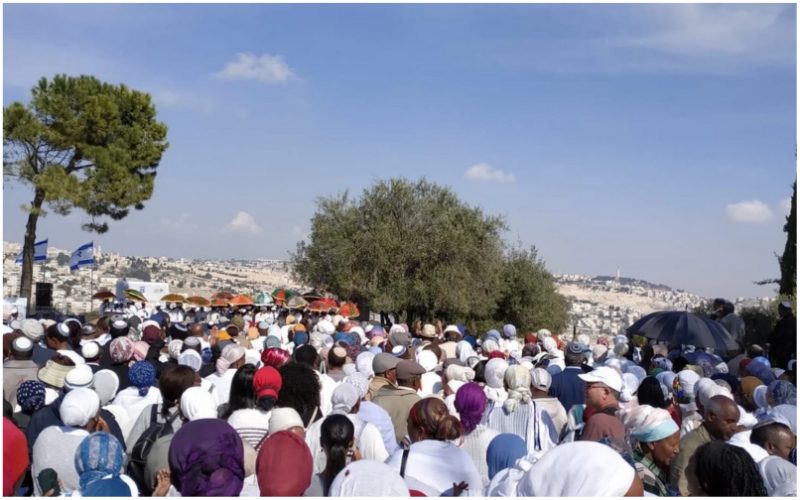 היום, חג הסיגד בירושלים: רבבות מבני הקהילה האתיופית צפויים לחגוג בטיילת ארמון הנציב