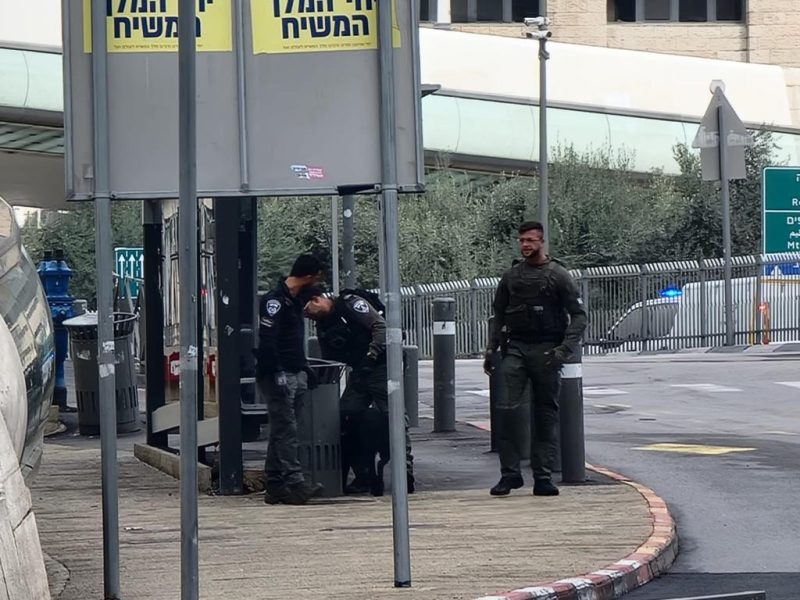 חבלני משטרת ירושלים בפעילות (צילום: דוברות המשטרה)