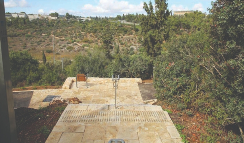 גן צרלס קלור (צילום: ארנון בוסאני, באדיבות הקרן לירושלים)