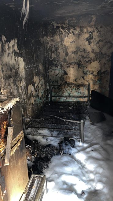 זירת השריפה הקשה בוואדי ג'וז (צילום: תיעוד מבצעי כבאות והצלה ירושלים)