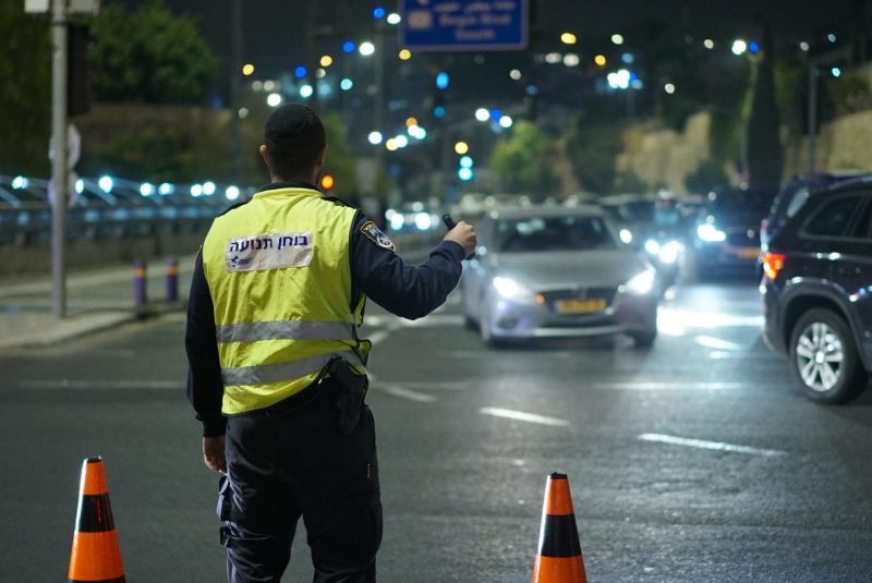 משטרת התנועה, פעילות משטרה בלילה