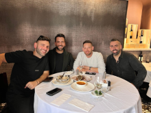 צחי קומה, רן עוזר, אייל ג'יבלי ויונתן כהן (צילום: רון ירקוני)