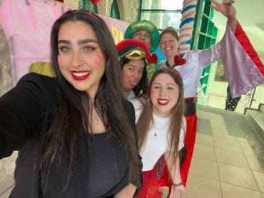 מיכל, ליאור, שמרית, תאיר ורוני מבית הספר בית הצייר
